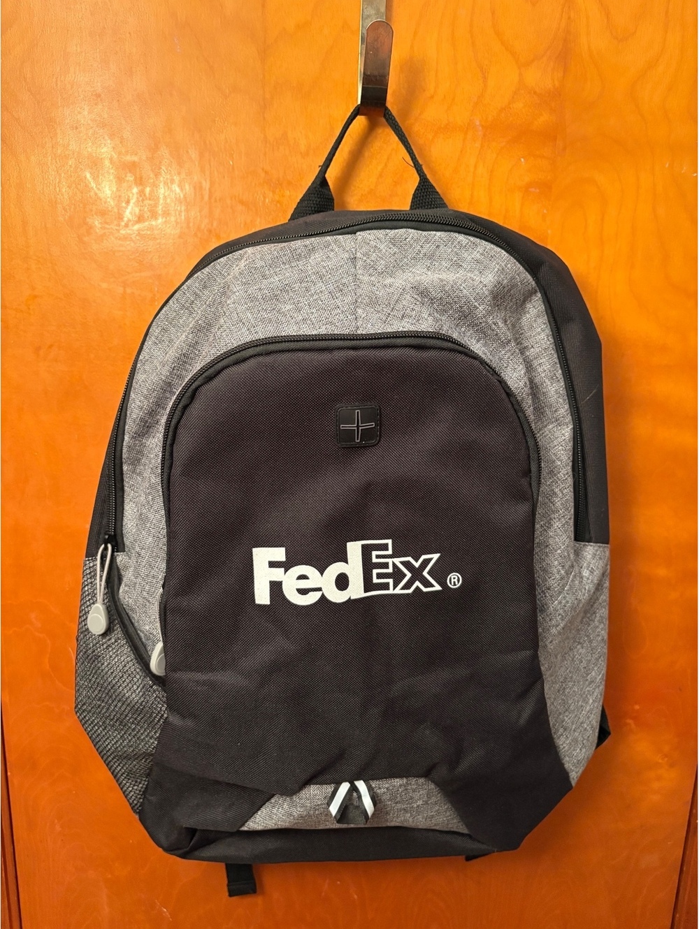 FedEx Black & Gray Logo Backpack Laptop/Work Bag